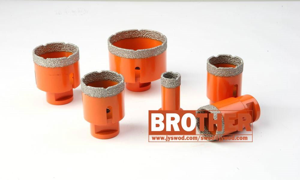 vaccum brazed diamond M14core bits 3