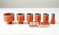 vaccum brazed diamond M14core bits 4