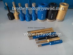 vaccum brazed diamond drill core bits