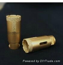 vaccum brazed diamond drill core bits 3