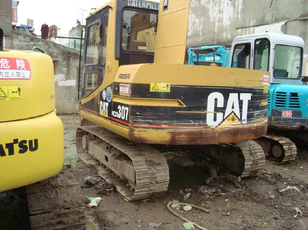 Used CAT Excavator 307 cat excavator 5