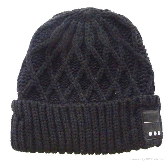 Wholesale Bluetooth Knit Hat for Call and Listen Music 3