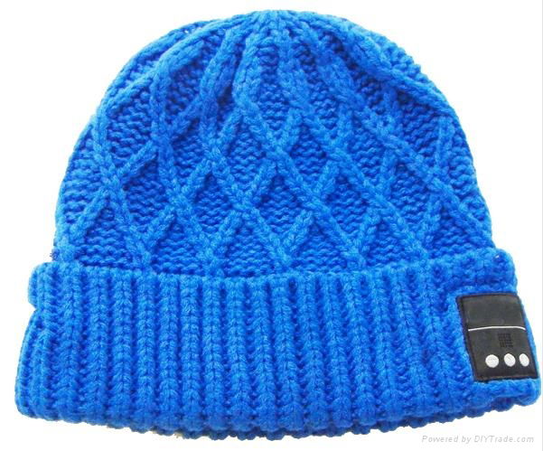 Wholesale Bluetooth Knit Hat for Call and Listen Music 5