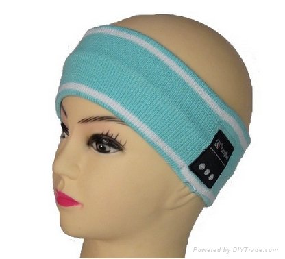 Fashion Style Headband with Bluetooth Headphone for Call or Listen Music 1