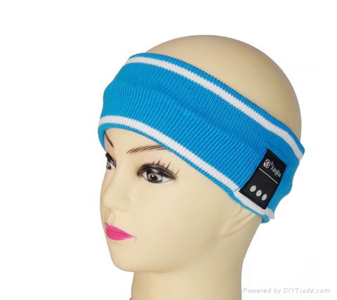 Fashion Style Headband with Bluetooth Headphone for Call or Listen Music 2