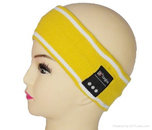 Fashion Style Headband with Bluetooth Headphone for Call or Listen Music 3