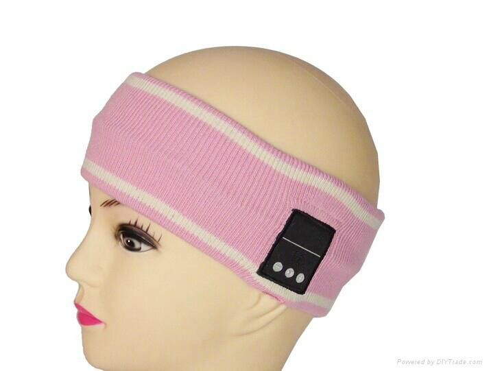 Fashion Style Headband with Bluetooth Headphone for Call or Listen Music 4