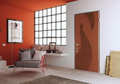 Acoustic Insulation Security Door with Authomatic Locking System