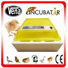  Best designed intelligent full automatic poultry eggs incubator hatcher VA-48