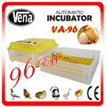 CE certification automatic egg incubator VA-96 make chicken egg incubator 2