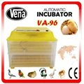 CE certification automatic egg incubator VA-96 make chicken egg incubator 5