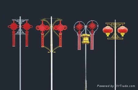 chinese knot street lamp  1