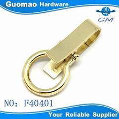 High quality true light gold handbag hook