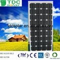 2014 Hot sale and cheap price mono solar panel 100W 1