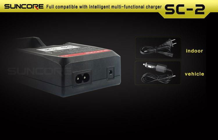 SUNCORE SC2 Battery Charger compatible with all batteries  3