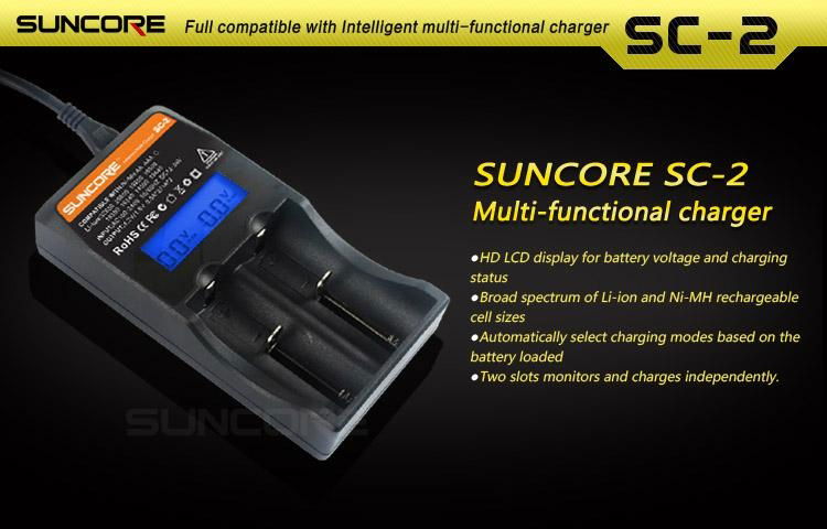 SUNCORE SC2 Battery Charger compatible with all batteries  4