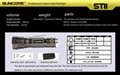 SUNCORE ST11 LED flashlight 280 lumen 18650 battery  8