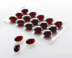 Krill oil softgel with high content of EPA and DHA