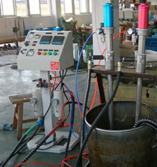 foam-in-place packing machine for glassware