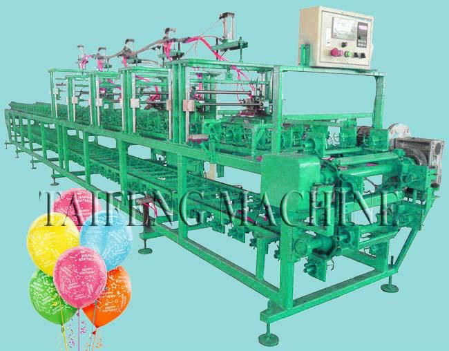 One Color on Five Sides Balloon Printing Machine   2