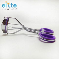 CE qualified Soft Grip compact eyelash curler