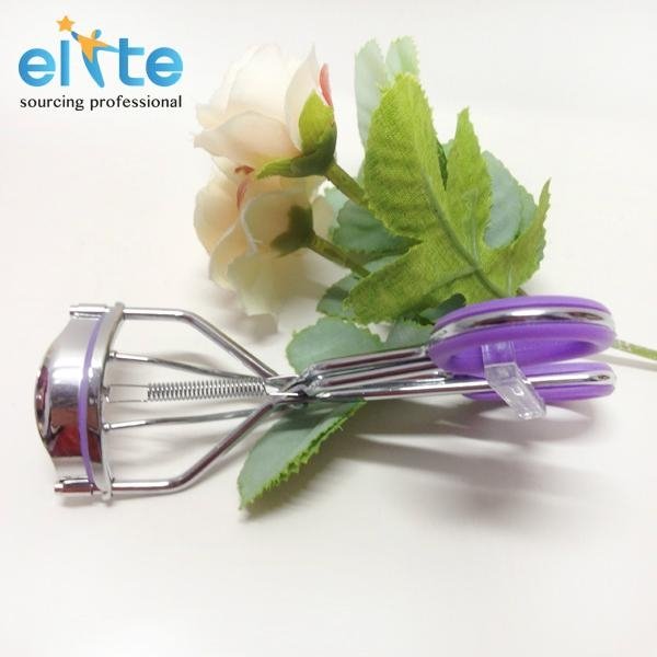 CE qualified Soft Grip compact eyelash curler 2