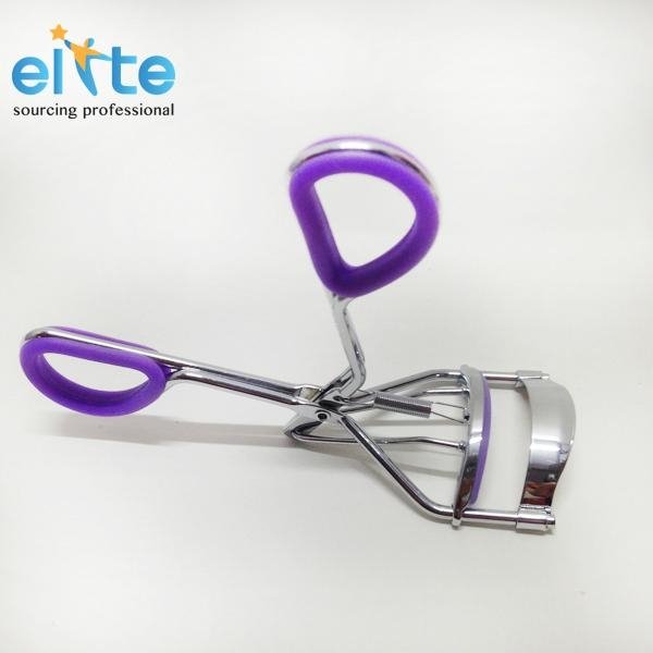 CE qualified Soft Grip compact eyelash curler 3