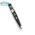 Professional cosmetic eyebrow plum blossom slanted tweezers 4