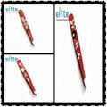 Professional cosmetic eyebrow plum blossom slanted tweezers 1