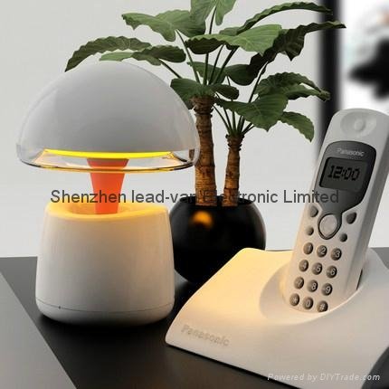 2014 New Creative Intelligence Light With Alarm Clock and Bluetooth Speaker Func 5