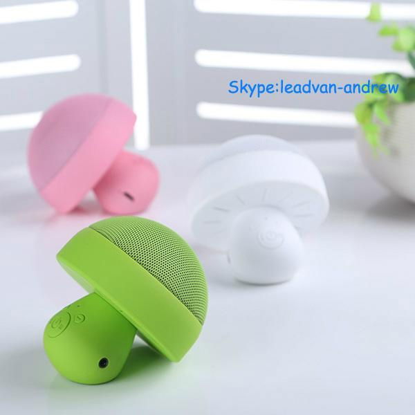 360 degree Stereo Music Sourround Mini Hifi Bluetooth Speaker With Blue Led Ligh 5