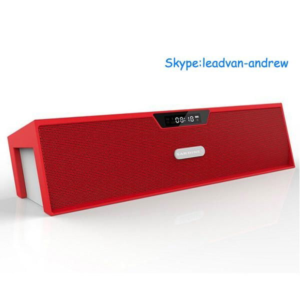 2014 New Arrival Function Alarm Clock Hands Free USB TF Card Music Playing Sardi 4