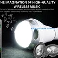 Timming Smart APP Control Bluetooth Speaker With LED Light 4