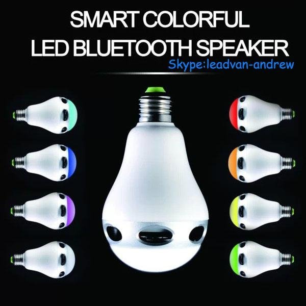Timming Smart APP Control Bluetooth Speaker With LED Light 2
