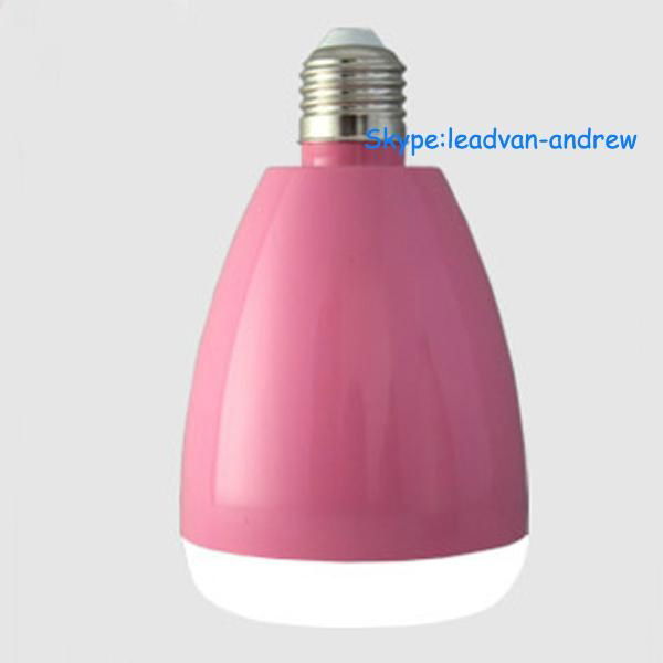 Smart Music Bulb Bluetooth Speaker With LED Light RGB 2