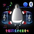 Smart Music Bulb Bluetooth Speaker With LED Light RGB 4