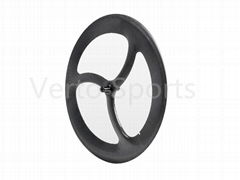 3 spoke wheel track bike wheel road bike wheel tri spoke wheel
