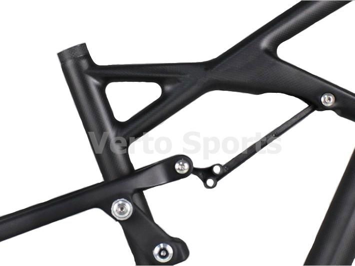 29er Full Suspension Carbon MTB Frame 3