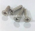 Cross recessed countersunk flat head