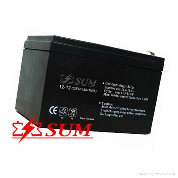Lead acid battery 12V 12Ah for UPS use 1
