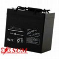 12V 50AH gel battery for solar and wind system 1