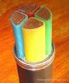 4 cores Low Smoke HalogenFree Copper