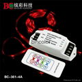 Hot sales RF remote programmable RGB LED strip controller 1