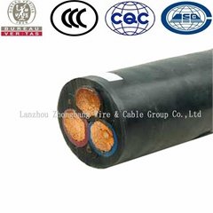EPR insulated CPE sheath 10mm2 Copper flexible cable