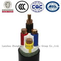 PVC electric cable of copper conductor