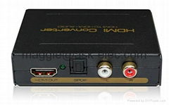 Mini HDMI audio extractor RCA 3.5mm R/L