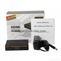 Mini HDMI audio extractor RCA 3.5mm R/L with HDCP Support 4