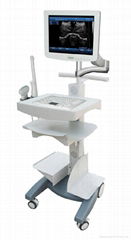 Trolley Touch Screen B/W Ultrasound Scanner