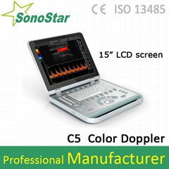 C5 Laptop Color Doppler Ultrasound System