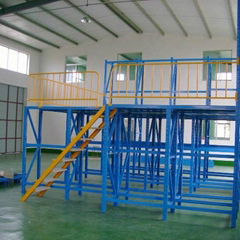 warehouse storage multi-level mezzanine racking